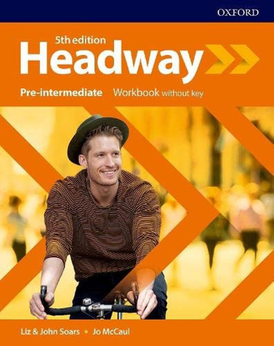 Omslag van New Headway 5th Edition Pre-Intermediate. Workbook with Key