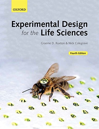 Omslag van Experimental Design for the Life Sciences