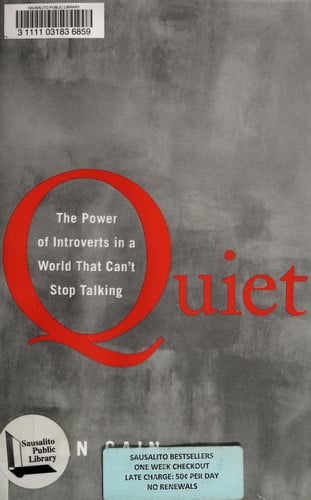 Omslag van Quiet The Power of Introverts in a World That Can't Stop Talking