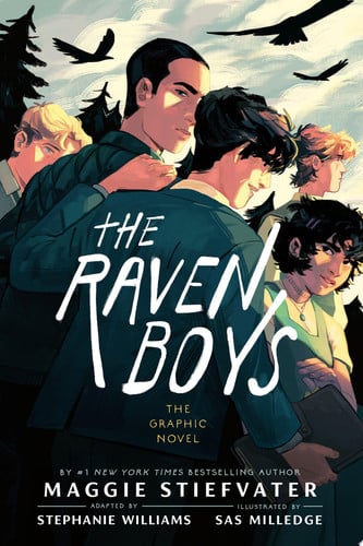 Omslag van The Raven Boys: The Graphic Novel
