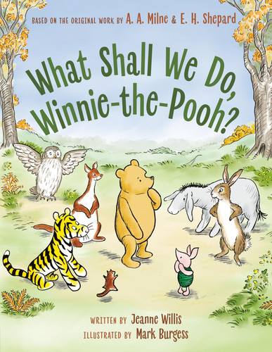 Omslag van What Shall We Do, Winnie-the-Pooh?