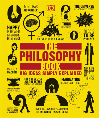 Omslag van The Philosophy Book Big Ideas Simply Explained