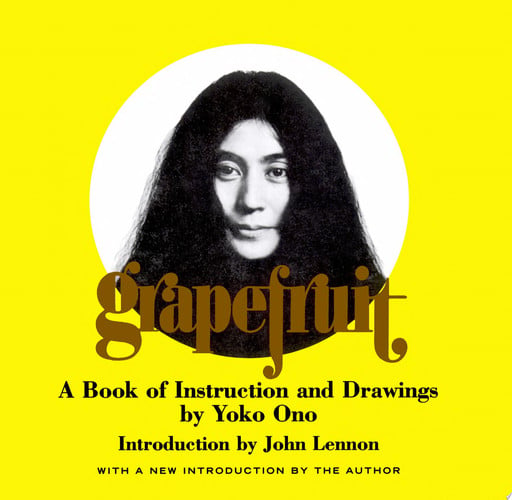Omslag van Grapefruit A Book of Instructions and Drawings by Yoko Ono