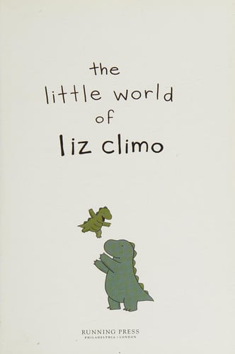 Omslag van The Little World of Liz Climo