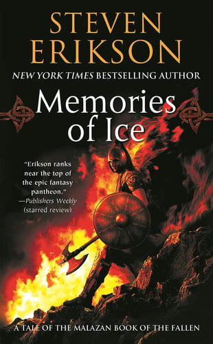 Omslag van Memories of Ice Book Three of The Malazan Book of the Fallen