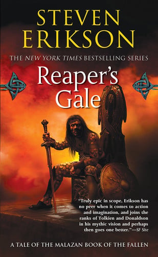 Omslag van Reaper's Gale Book Seven of The Malazan Book of the Fallen