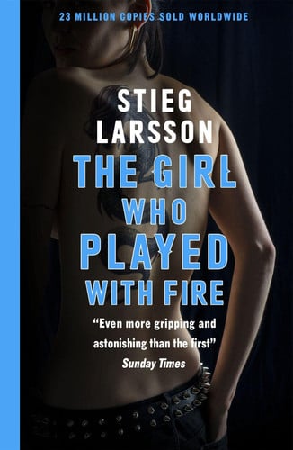 Omslag van The Girl who Played with Fire