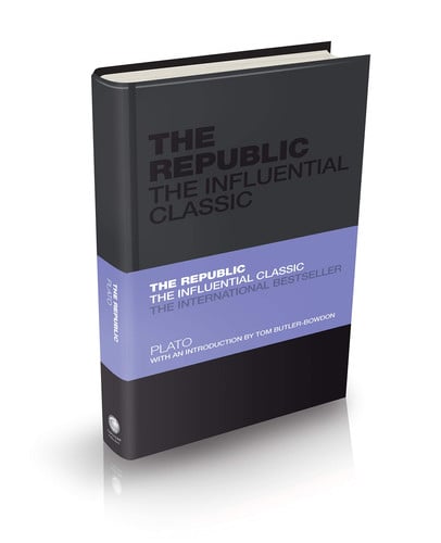 Omslag van The Republic: The Influential Classic (Capstone Classics)