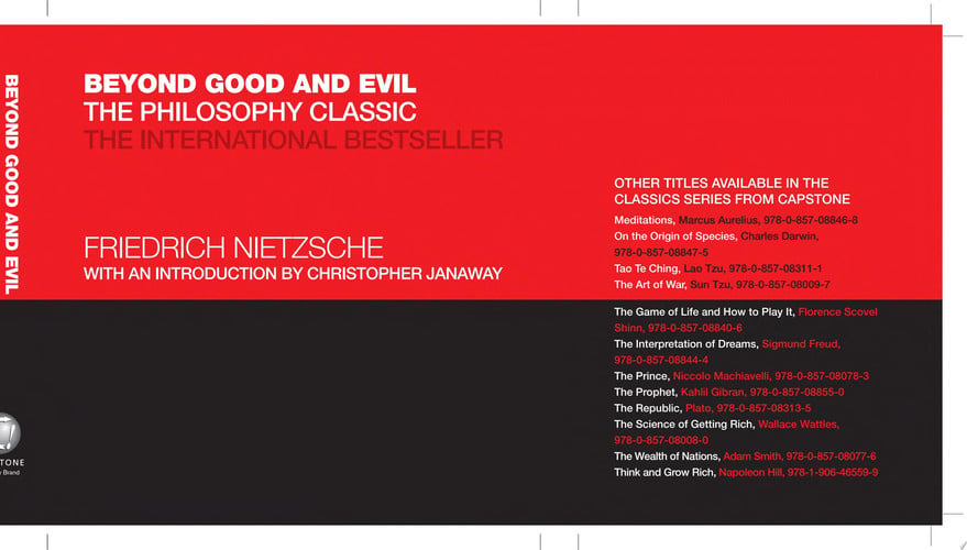 Omslag van Beyond Good and Evil The Philosophy Classic