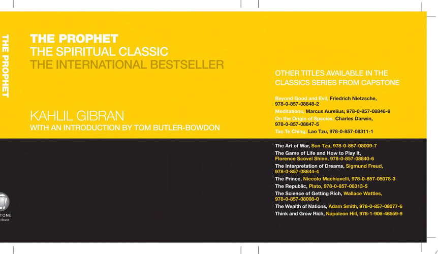 Omslag van The Prophet The Spiritual Classic