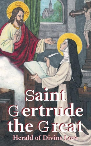 Omslag van St. Gertrude the Great Herald of Divine Love
