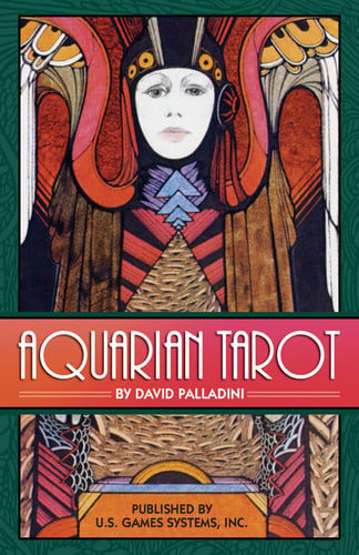 Omslag van Aquarian Tarot Deck