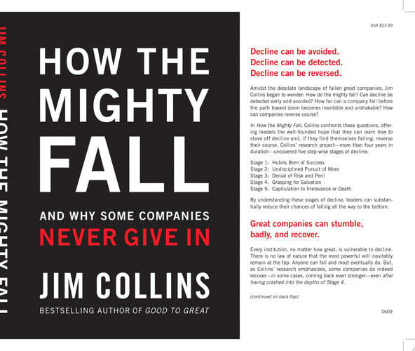 Omslag van How The Mighty Fall And Why Some Companies Never Give In