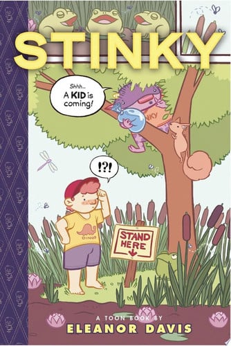 Omslag van Stinky A Toon Book