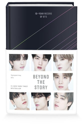 Omslag van Beyond the Story 10-Year Record of BTS