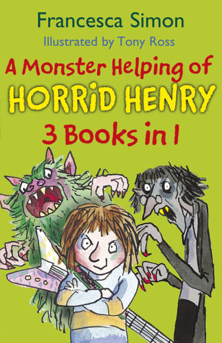Omslag van A Monster Helping of Horrid Henry