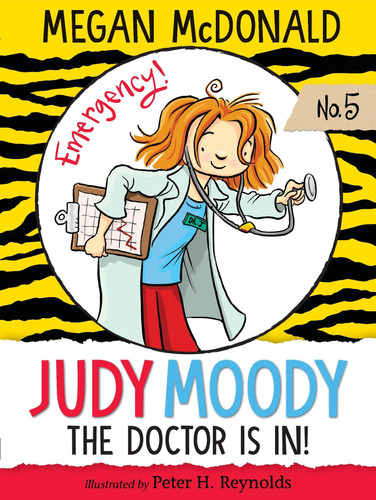 Omslag van Judy Moody, M.D. The Doctor is In!