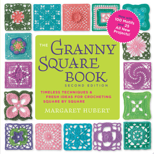 Omslag van The Granny Square Book, Second Edition Timeless Techniques and Fresh Ideas for Crocheting Square by Square--Now with 100 Motifs and 25 All New Projects!
