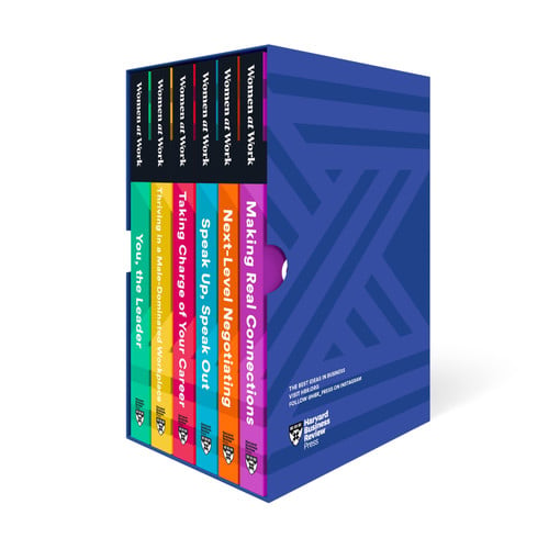 Omslag van HBR Women at Work Boxed Set (6 Books)