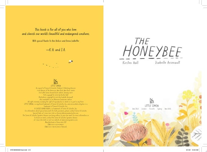 Omslag van The Honeybee