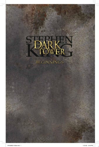 Omslag van Stephen King's The Dark Tower: Beginnings Omnibus