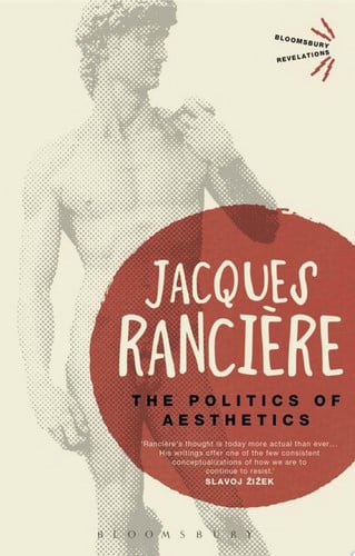 Omslag van The Politics of Aesthetics