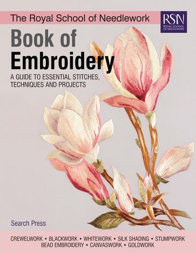 Omslag van The Royal School of Needlework Book of Embroidery A Guide To Essential Stitches, Techniques And Projects