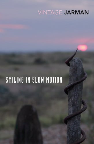Omslag van Smiling in Slow Motion The Journals of Derek Jarman, 1991 - 1994
