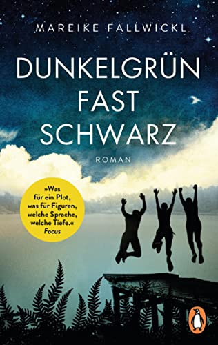 Omslag van Dunkelgrün fast schwarz Roman