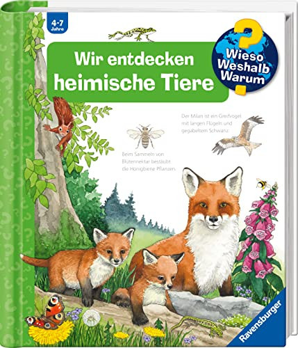 Omslag van Wir entdecken heimische Tiere