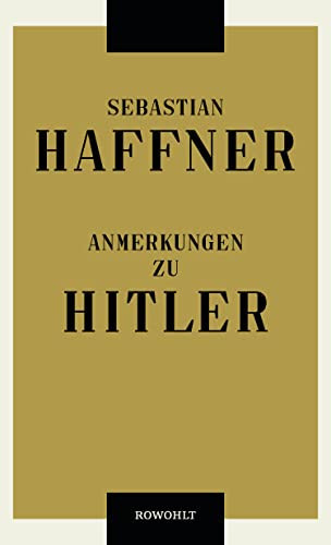Omslag van Anmerkungen zu Hitler