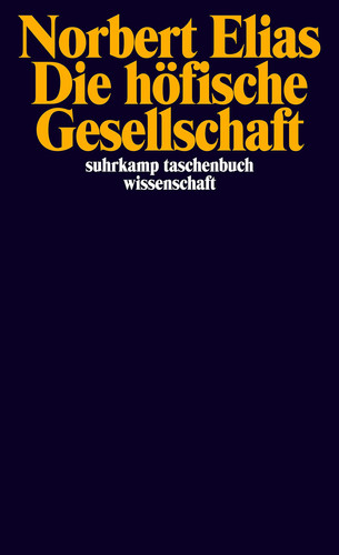 Omslag van Die höfische Gesellschaft.
