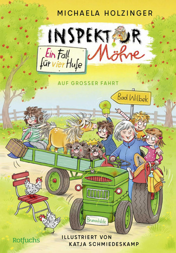 Omslag van Inspektor Möhre - Ein Fall für vier Hufe: Auf großer Fahrt Spannendes Vorlesebuch für Kinder ab 5 Jahre