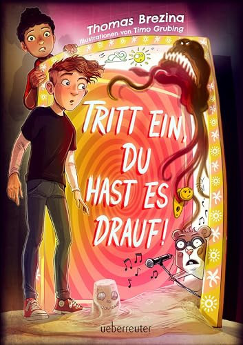 Omslag van Tritt ein, du hast es drauf! (Tritt ein!, Bd. 3) - Leicht zu lesen: Wendebuch - interaktives Kinderbuch ab 9 Jahren