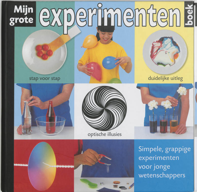 Omslag van Mijn grote experimentenboek