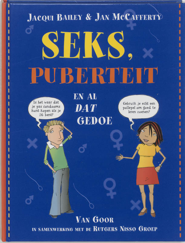 Omslag van Seks, puberteit en al dat gedoe
