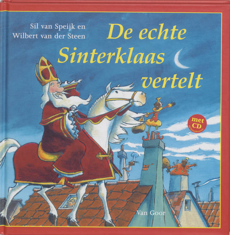 Omslag van De echte Sinterklaas vertelt