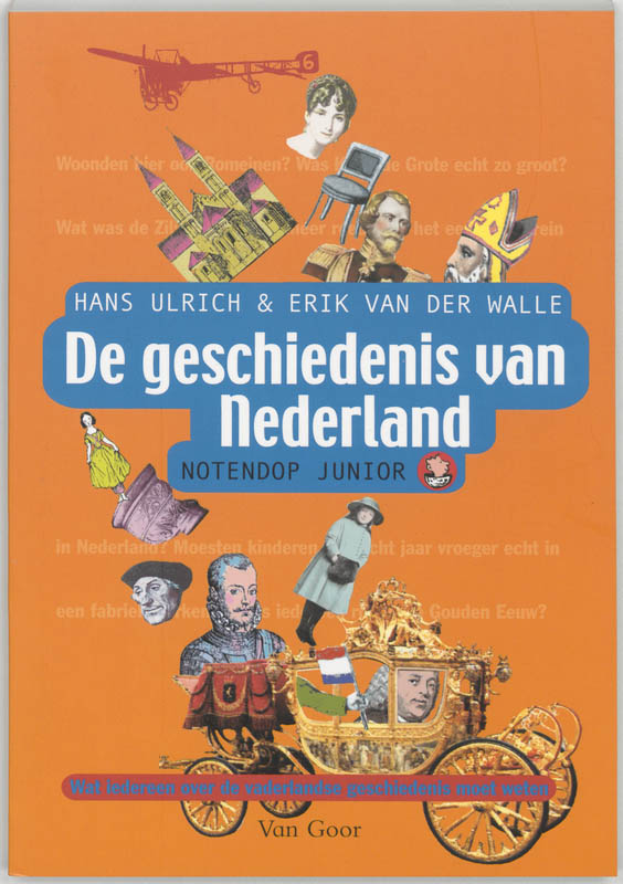 Omslag van De geschiedenis van Nederland