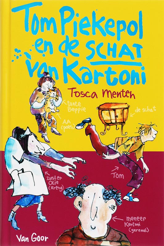 Omslag van Tom Piekepol en de schat van Kartoni