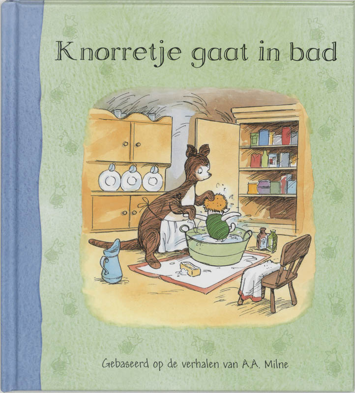 Omslag van Knorretje gaat in bad