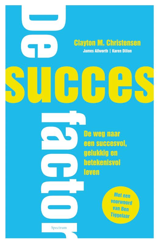 Omslag van De succesfactor