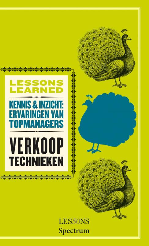 Omslag van Verkooptechnieken