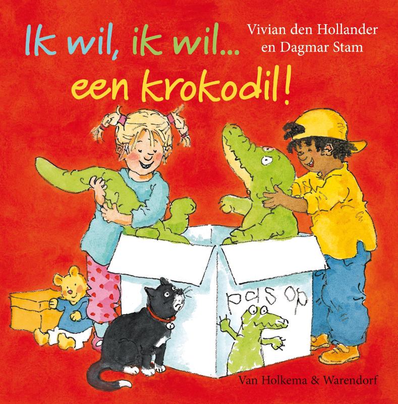 Omslag van Ik wil, ik wil een krokodil!