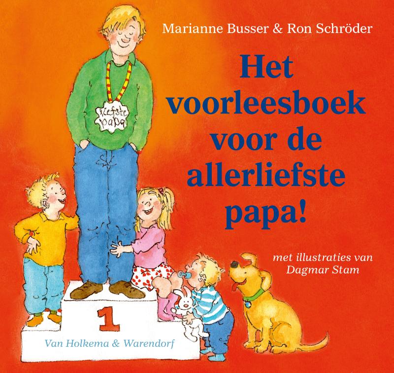 Omslag van Het voorleesboek voor de allerliefste papa!