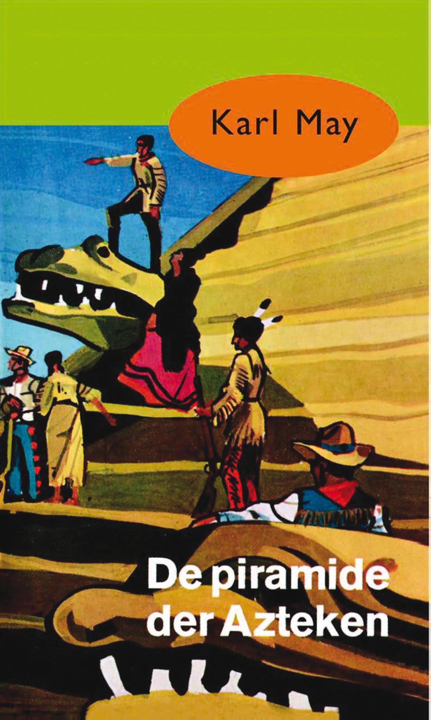 Omslag van De piramide der Azteken