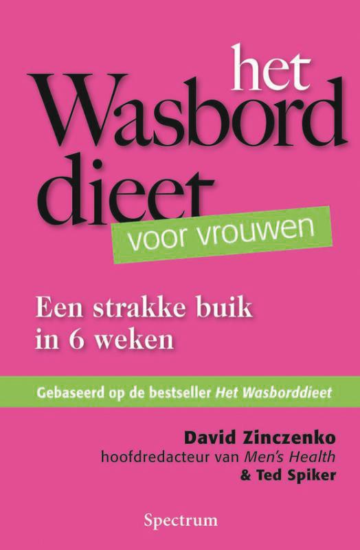 Omslag van Wasborddieet voor vrouwen