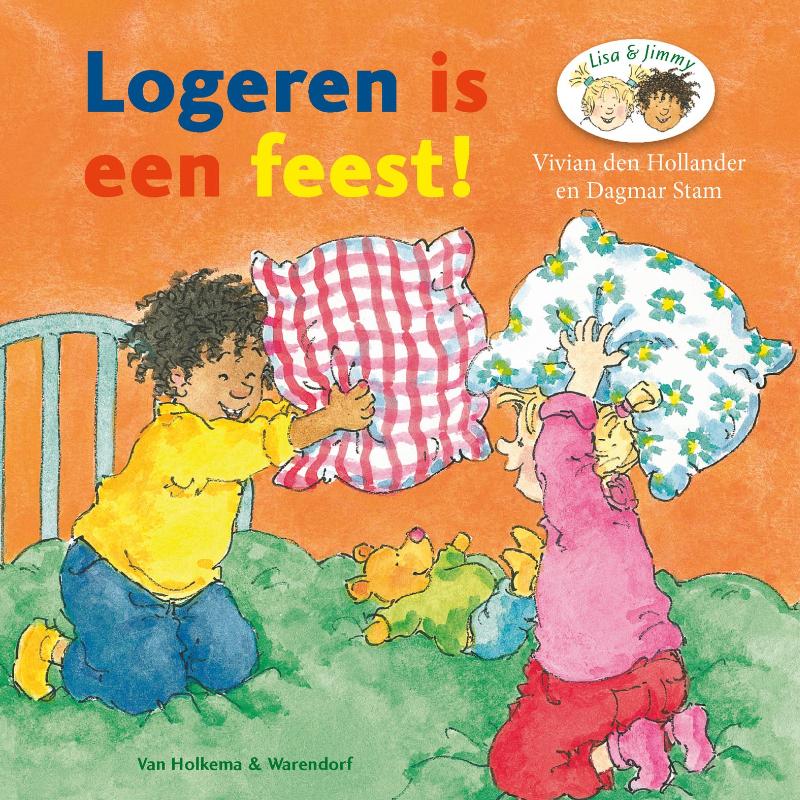 Omslag van Logeren is een feest