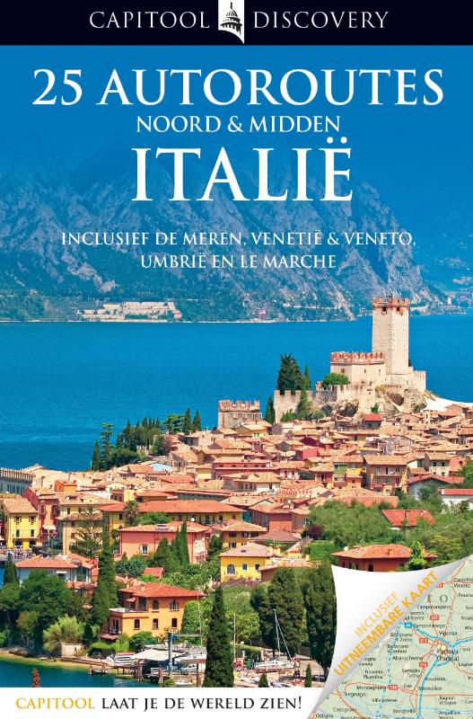 Omslag van 25 autoroutes Noord- en Midden-Italie