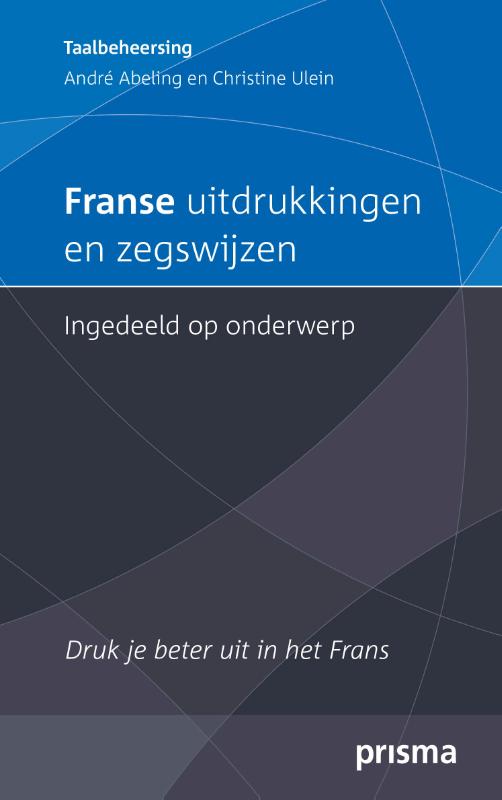Omslag van Franse uitdrukkingen en zegswijzen ingedeeld op onderwerp