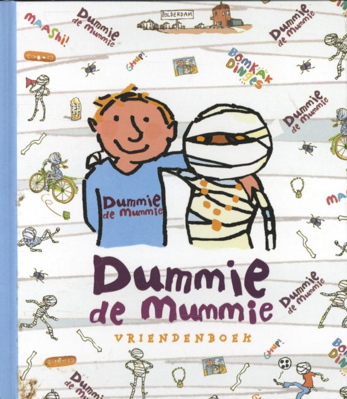 Omslag van Dummie de Mummie Vriendenboek